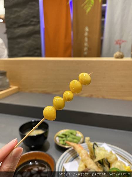 07_九井自慢_商業午餐_極海鮮天婦羅定食3_銀杏.jpg