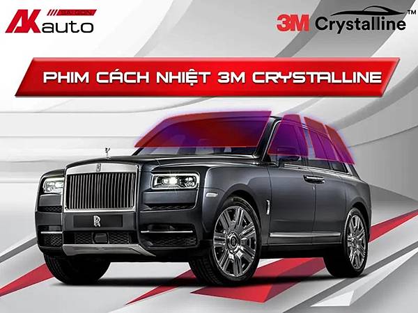 Phim Cách Nhiệt 3M Crystalline Phim Cách Nhiệt 3M Crystalline
