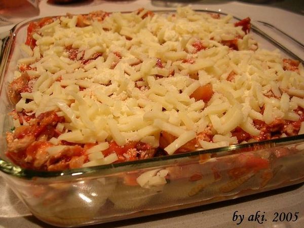 Shell pasta &amp; chicken ricotta