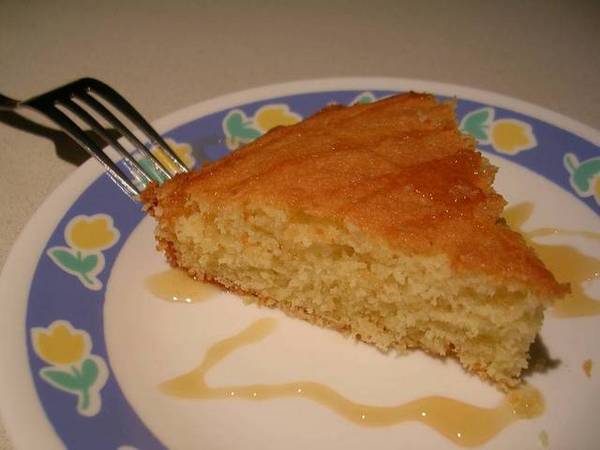 coconut syrup cake