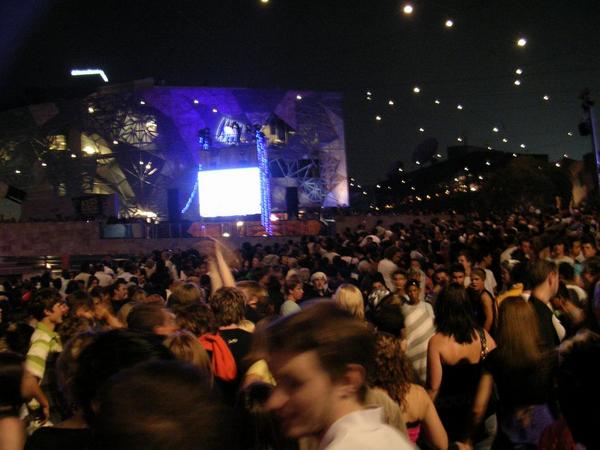New Year's Eve @ federation sq 