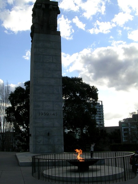 The shrine of remembrance 