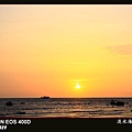 淡水海岸夕陽