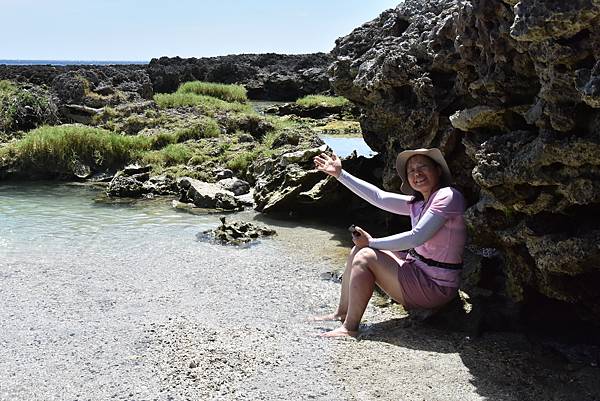 夏季蘭嶼徒步環島 - 漫遊藍色太平洋: 野銀泡冷泉 - 椰油