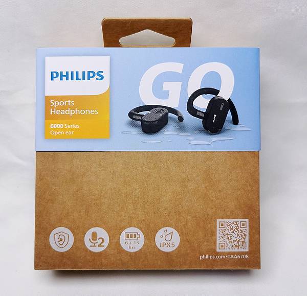 Philips TAA6708 開放式無線運動耳機 - 氣傳