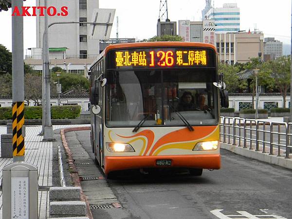 306路區間車支援  126路  480-AD