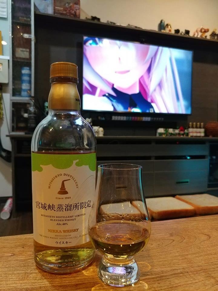 宮城峽蒸溜所限定blended Whisky 40 浮雲而已 痞客邦