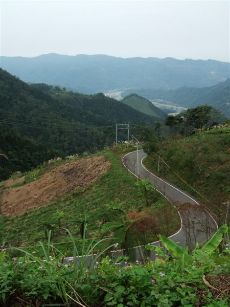 通往向天湖的路