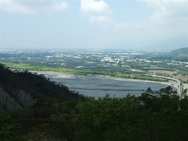 鳥瞰台東市