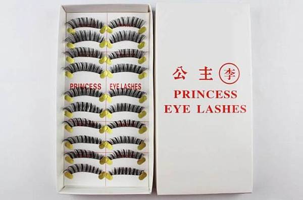 新品 眼尾拉长款 浓密棉线梗假睫毛 601