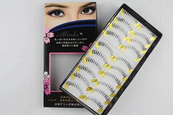 Alinda新品-小交叉眼尾拉长款优质下睫毛 865