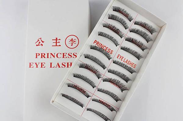 最新纯手工交叉眼尾加长款假睫毛705#
