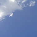 金瓜石的天空很藍...聽說台北在下雨哇哈哈～