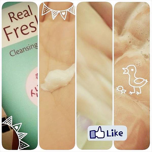 Real Fresh Cleansing Foam 真實清新洗面乳