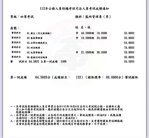 2023年考公職 監所考取經驗談   再長的路，一步步也能走