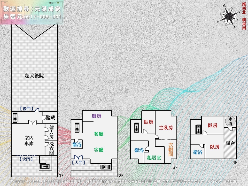 香山大院｜典雅雙併庭院美別墅 (格局圖).jpg