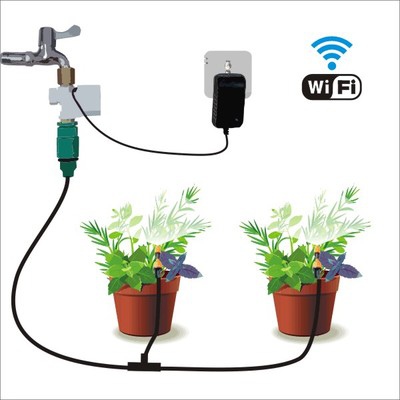 wifi 智能澆水示意圖 wifi 智能澆水示意圖
