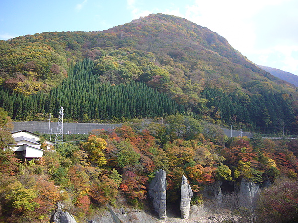 中間這兩塊石頭應該就是夫婦岩