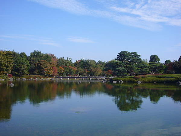 從各個角度看日本庭園都很美