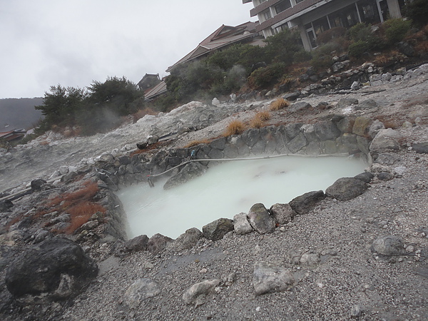 雲仙地獄中的八萬地獄