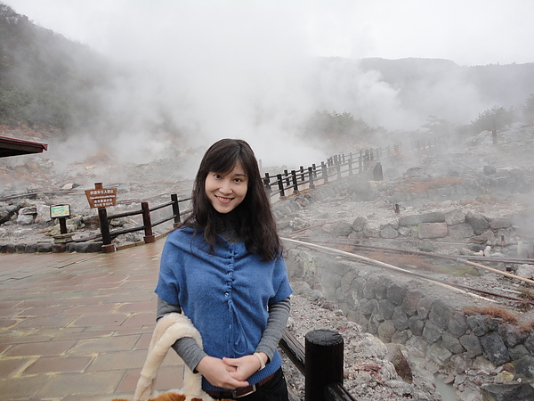 煙霧縹緲的雲仙地獄