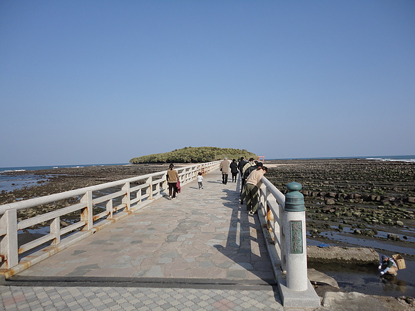 午餐後我們前往被鬼の洗濯板包圍的小島「青島」，這是連接青島的跨海大橋「彌生橋」