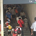 我們要去月台囉
