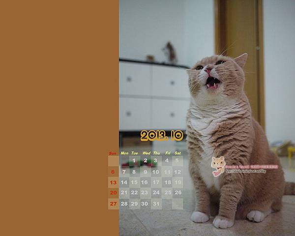 卡諾里2013年10月電腦桌布(適合1280X1024) 卡諾里2013年10月電腦桌布(適合1280X1024)