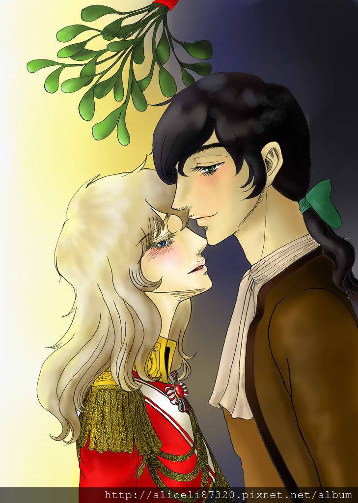 mistletoe kiss