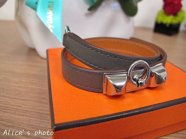 HERMES BRACELET DOUBLE TOUR  尺寸: S 色號: 8F