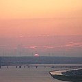 銚子港塔夕陽及利根川及銚子大橋 (37).JPG