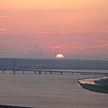 銚子港塔夕陽及利根川及銚子大橋 (35).JPG