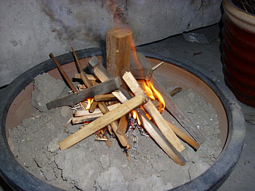 农村烧火棍真实图片图片