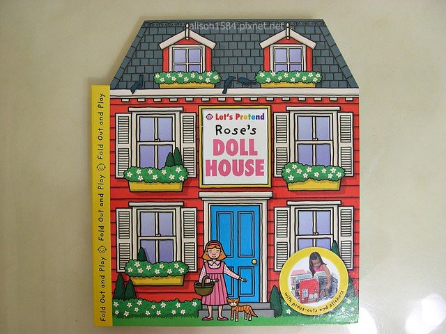 立體書 羅絲的娃娃屋 Lets Pretend Roses Dolls House - 