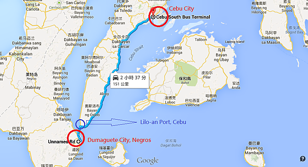 Cebu to Dumaguete