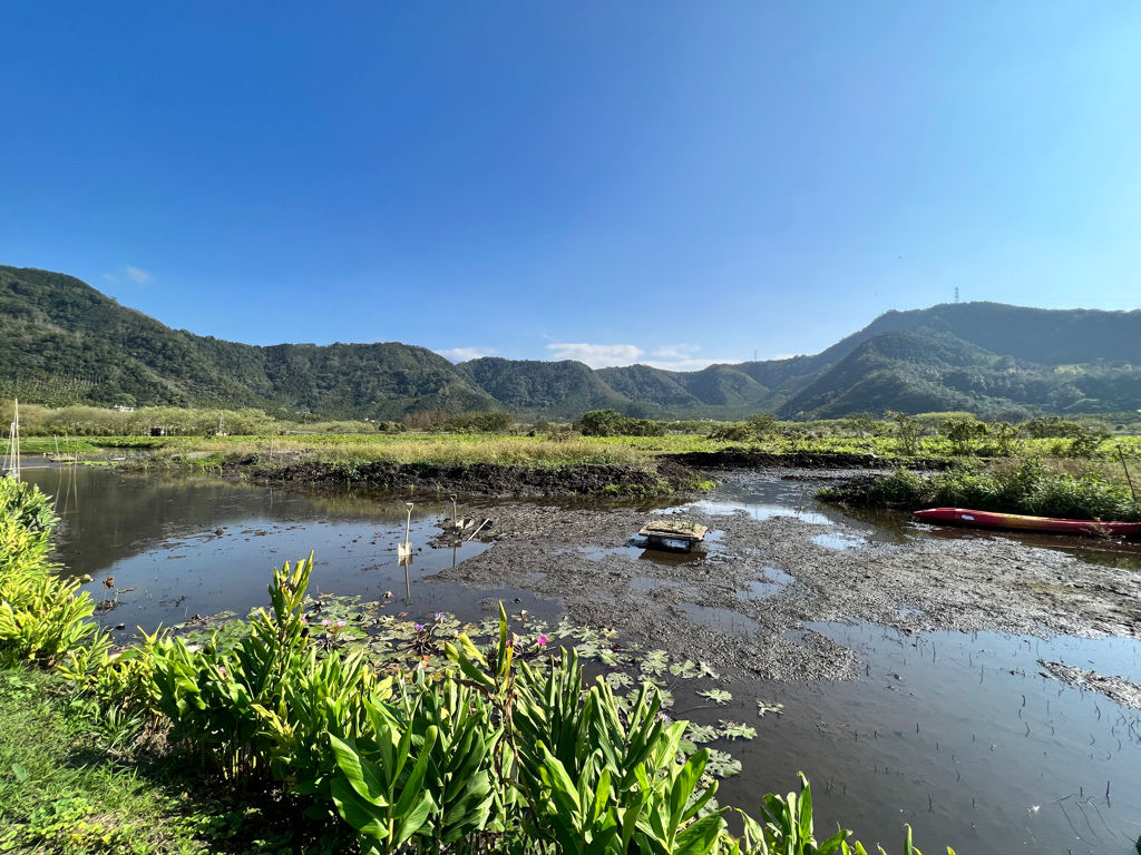 南投景點,南投景點親子,日月潭景點,魚池鄉景點,泥炭土活盆地,獨木舟,羊角村獨木舟