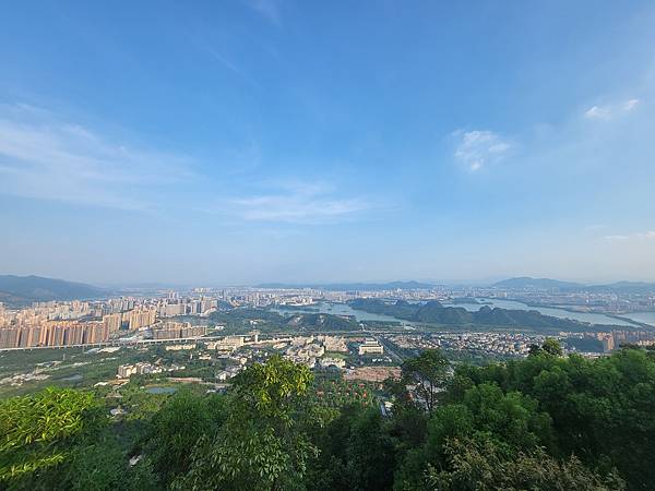 <定期出差肇慶>牌坊公園音樂噴泉、端州石硯、將軍山、石牌里