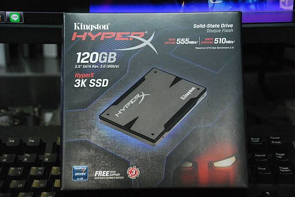 Kingston HyperX 3K 120G