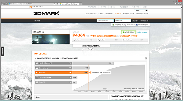 測試3DMark11