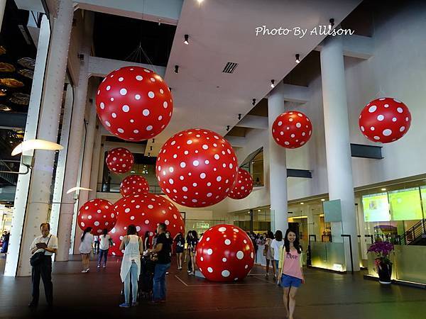 －＞夢我所夢：草間彌生作品展--在台中國美館