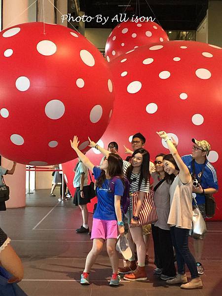 －＞夢我所夢：草間彌生作品展--在台中國美館