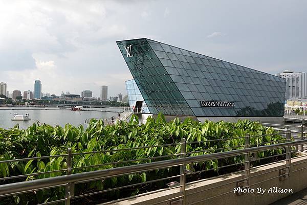 －＞向天空綻放的白色蓮花   新加坡藝術科學博物館