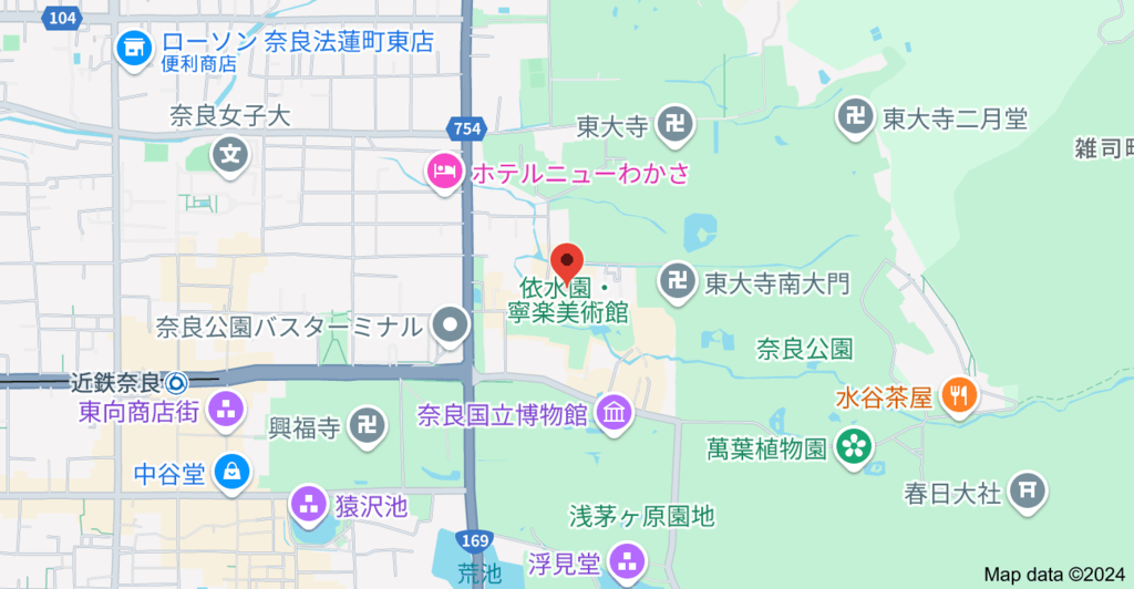 －＞2024奈良賞楓－依水園