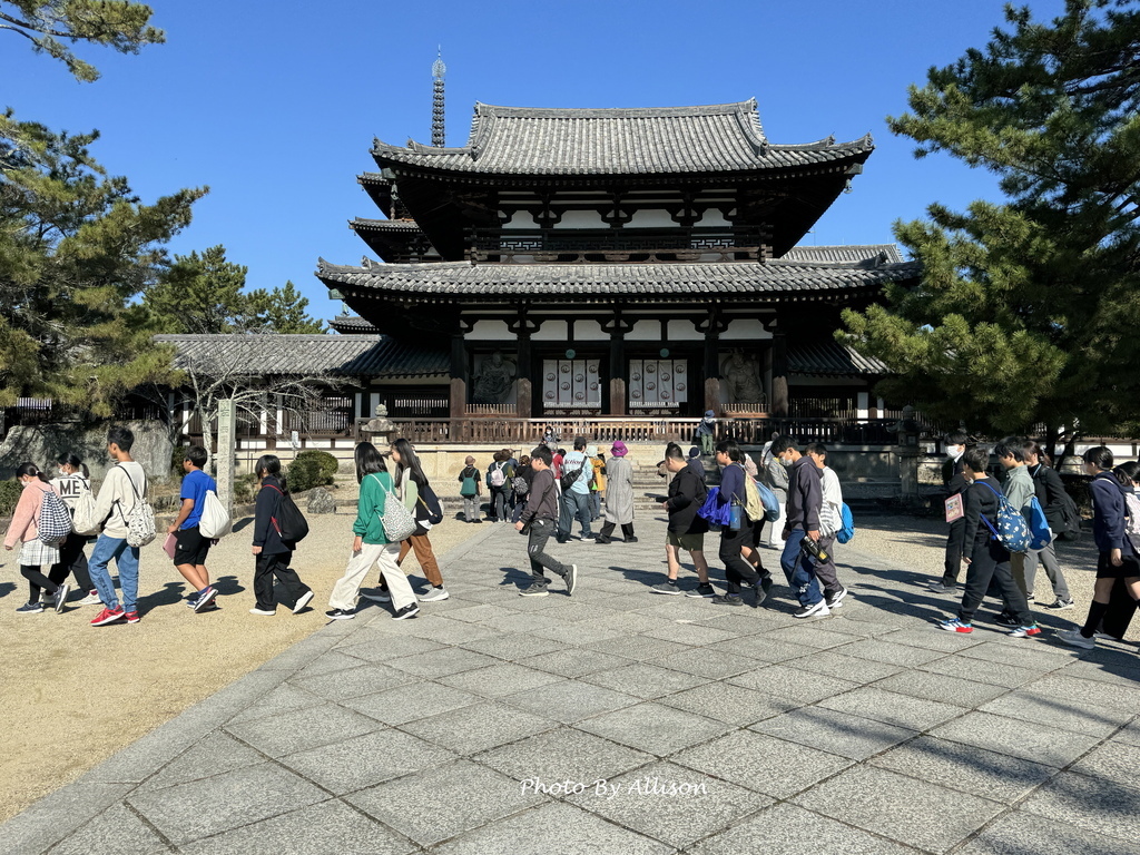 －＞奈良  法隆寺 +中宮寺 +法起寺 (法隆寺篇 )