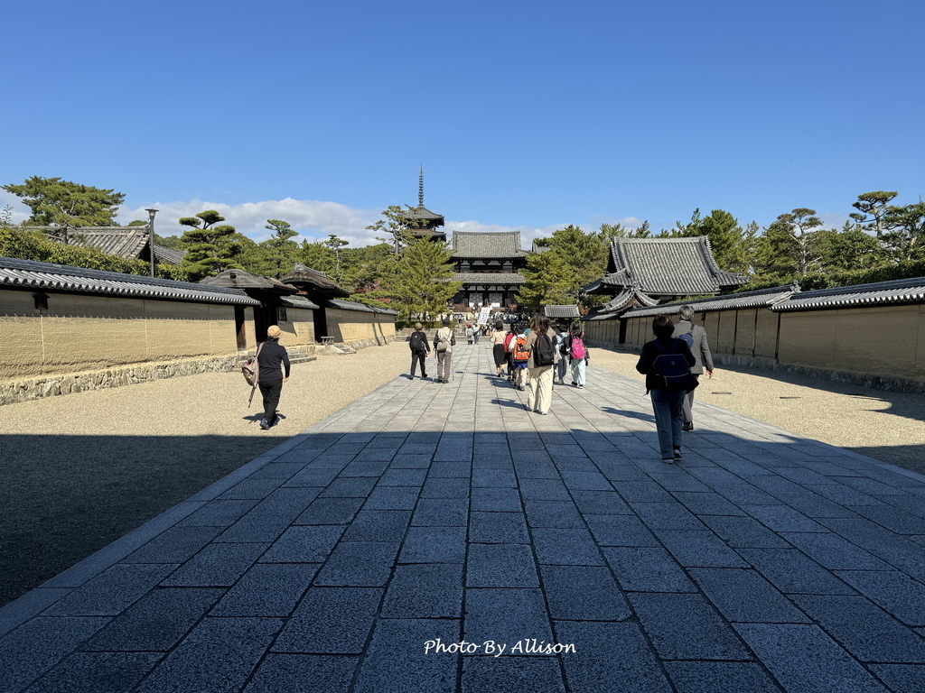 －＞奈良  法隆寺 +中宮寺 +法起寺 (法隆寺篇 )