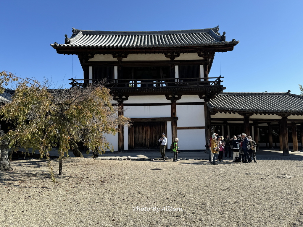 －＞奈良  法隆寺 +中宮寺 +法起寺 (法隆寺篇 )