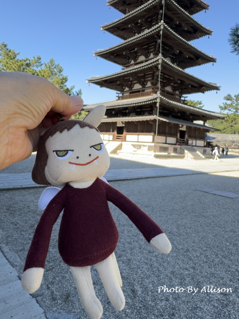 －＞奈良  法隆寺 +中宮寺 +法起寺 (法隆寺篇 )