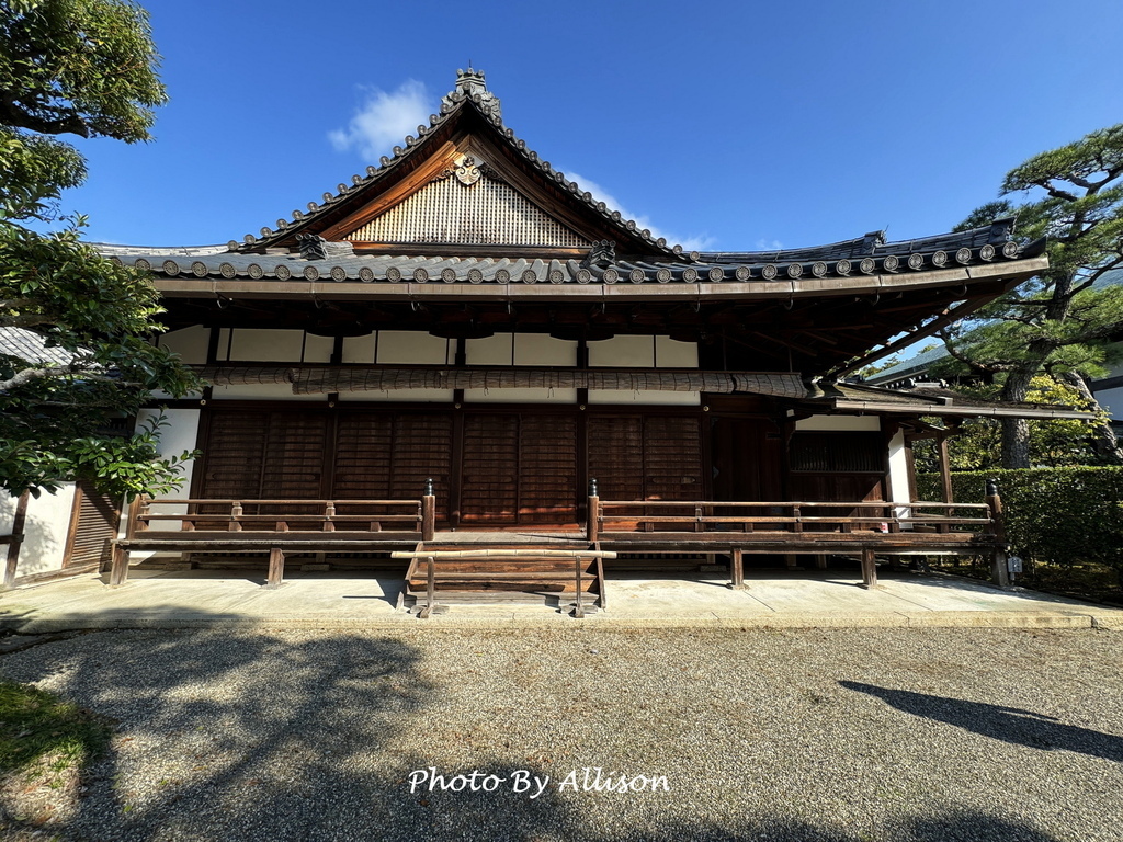 －＞奈良賞楓--飄浮在水上的中宮寺 + 擁有日本最古老的三重