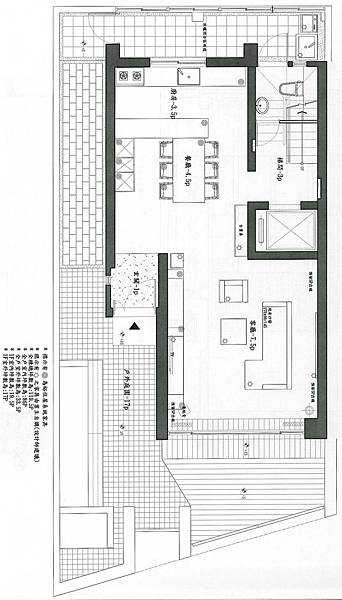 權釋設計_台北劉公館_平面圖1F-0913