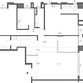 權釋設計規劃推薦新建案樣品屋新竹千荷田豪宅住宅居家空間裝潢建材造型天花工程中古屋價格費用客廳-01竹北鄭公館原始平面圖